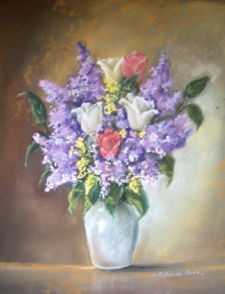tulipes et lilas