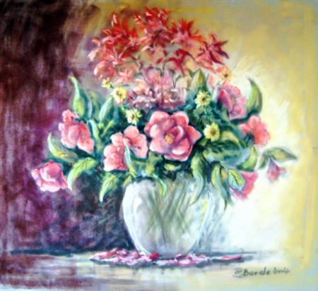 bouquet de camelias